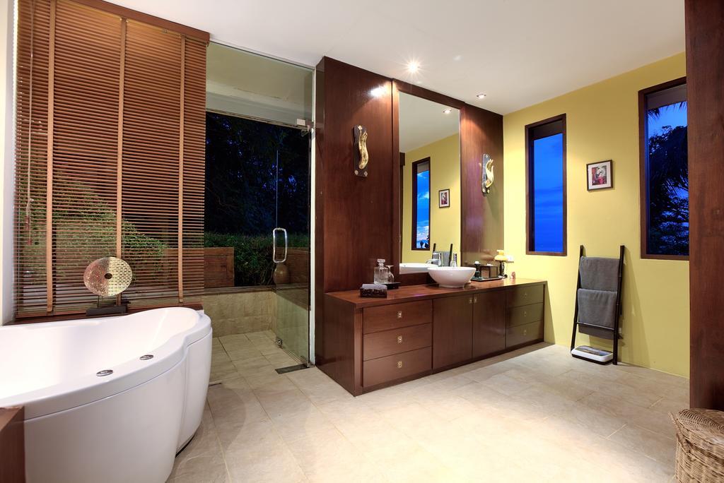 Villa Thai Teak - Panoramic Sea & Sunset Views Ko Samui Pokoj fotografie