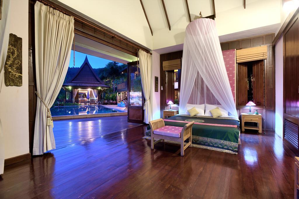 Villa Thai Teak - Panoramic Sea & Sunset Views Ko Samui Pokoj fotografie
