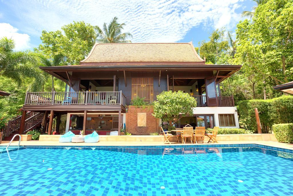Villa Thai Teak - Panoramic Sea & Sunset Views Ko Samui Pokoj fotografie