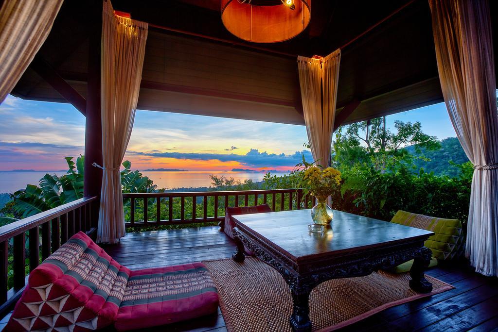 Villa Thai Teak - Panoramic Sea & Sunset Views Ko Samui Pokoj fotografie