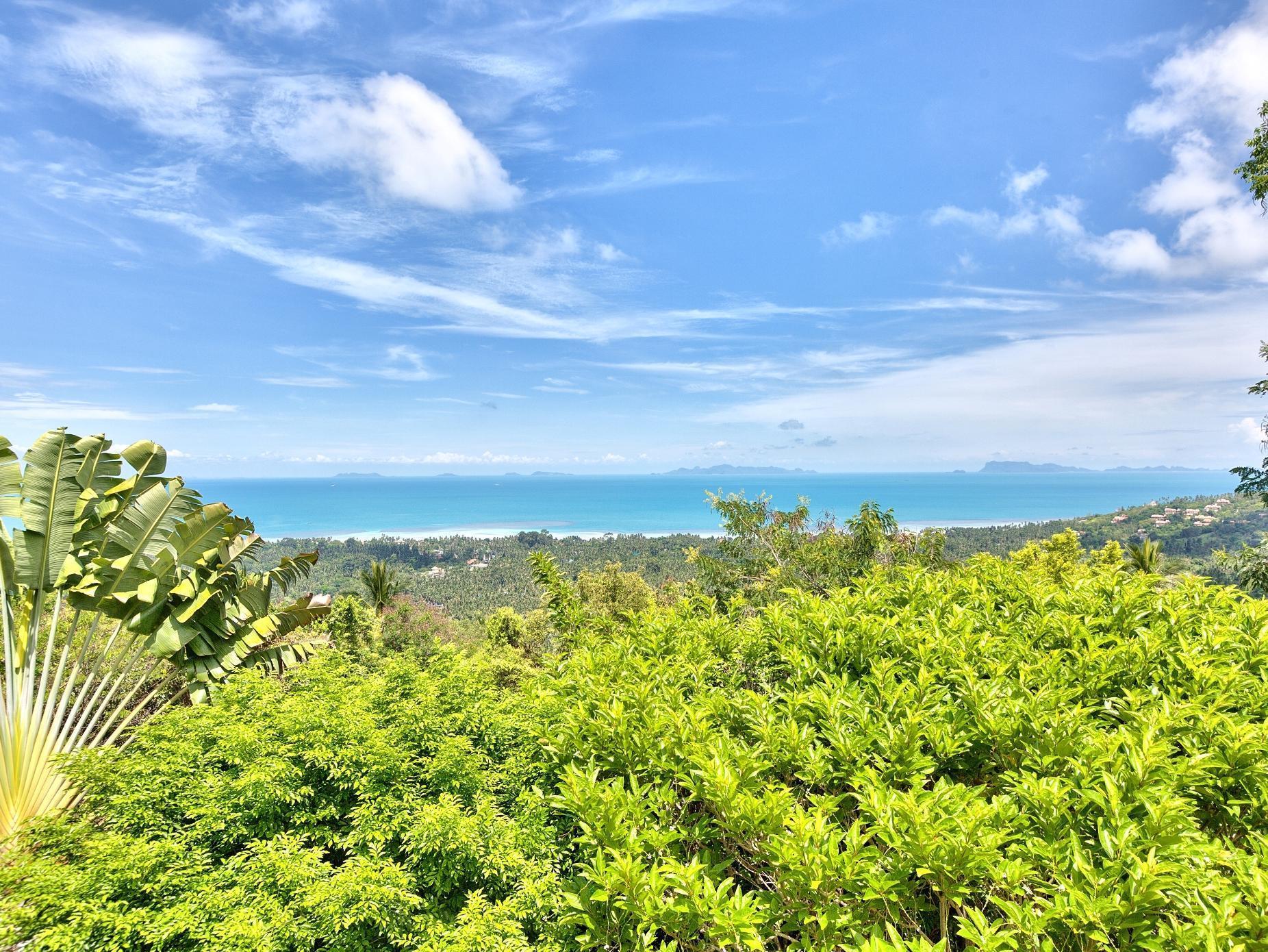 Villa Thai Teak - Panoramic Sea & Sunset Views Ko Samui Exteriér fotografie